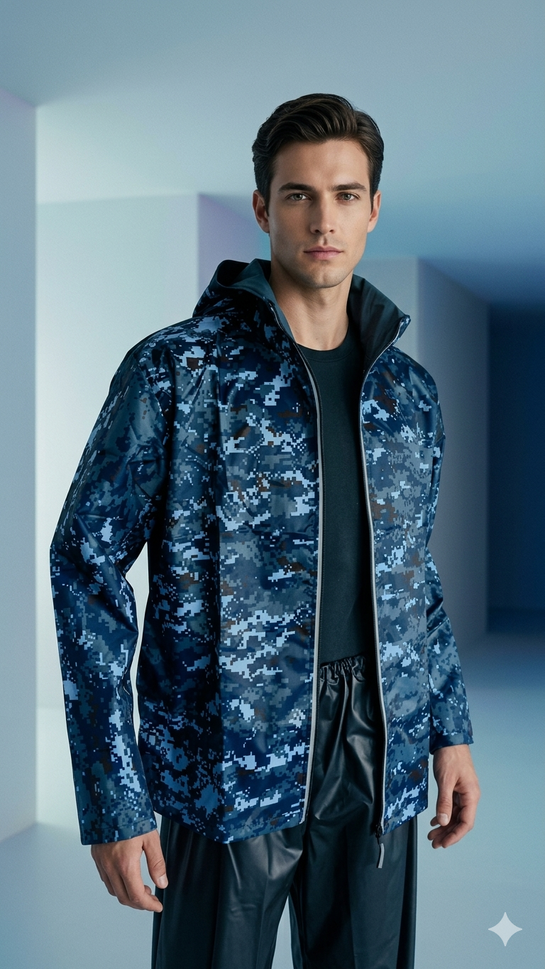 Chaqueta camuflada
