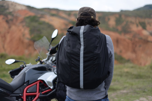 Cubre morral para la lluvia