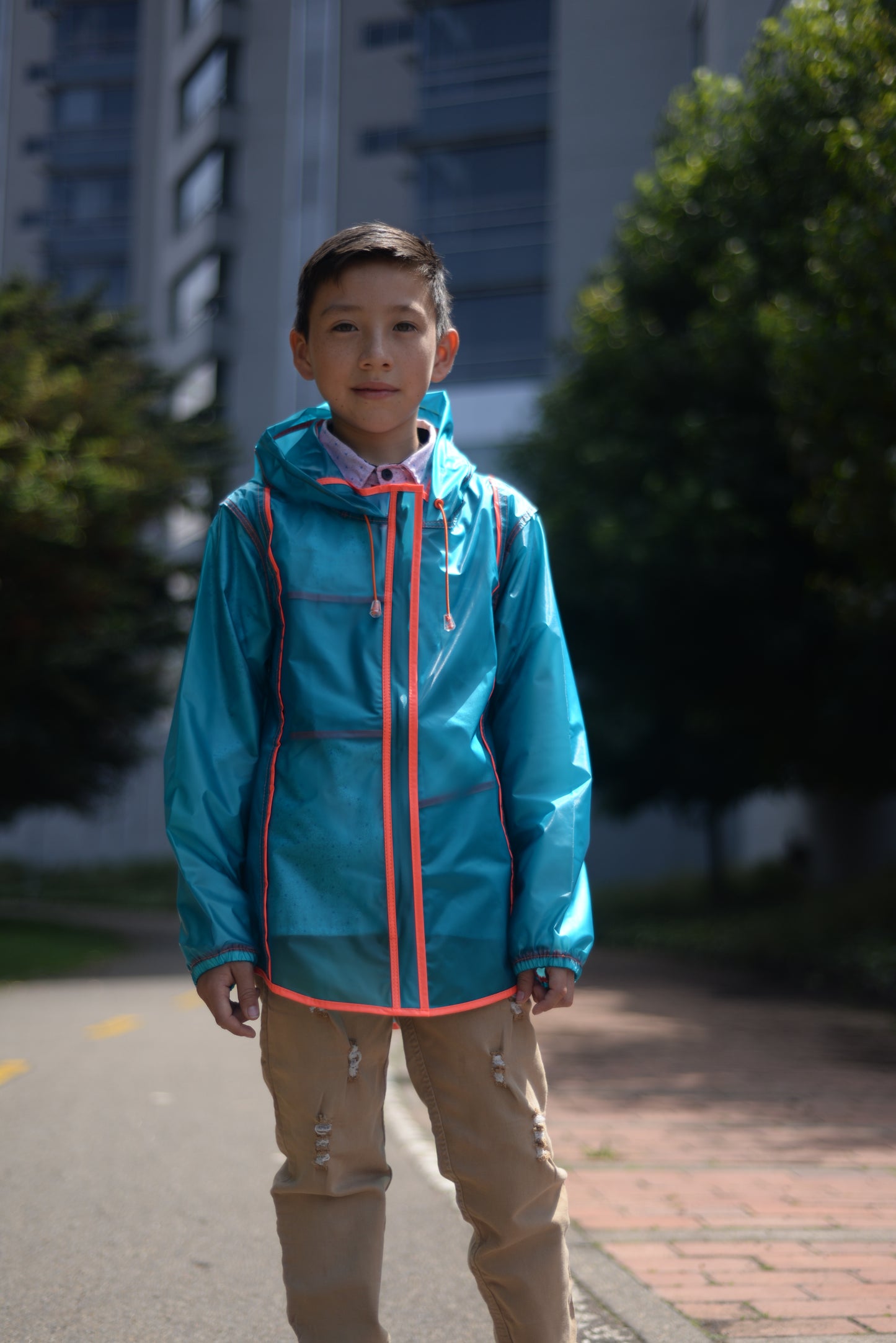 Chaqueta rompevientos niños